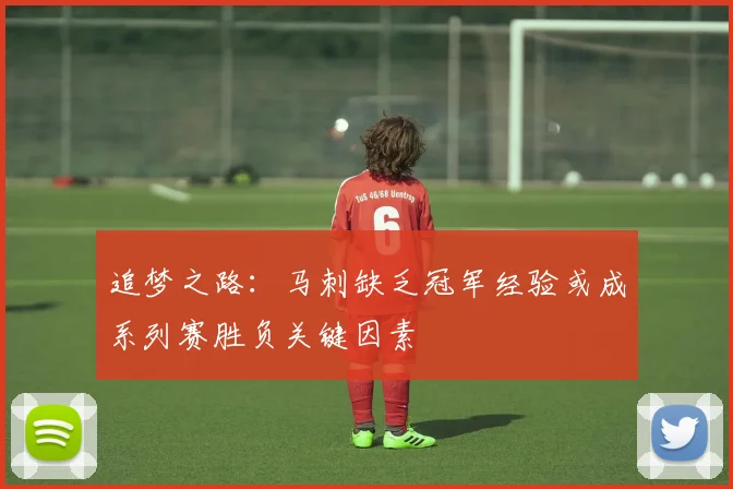 追梦之路：马刺缺乏冠军经验或成系列赛胜负关键因素